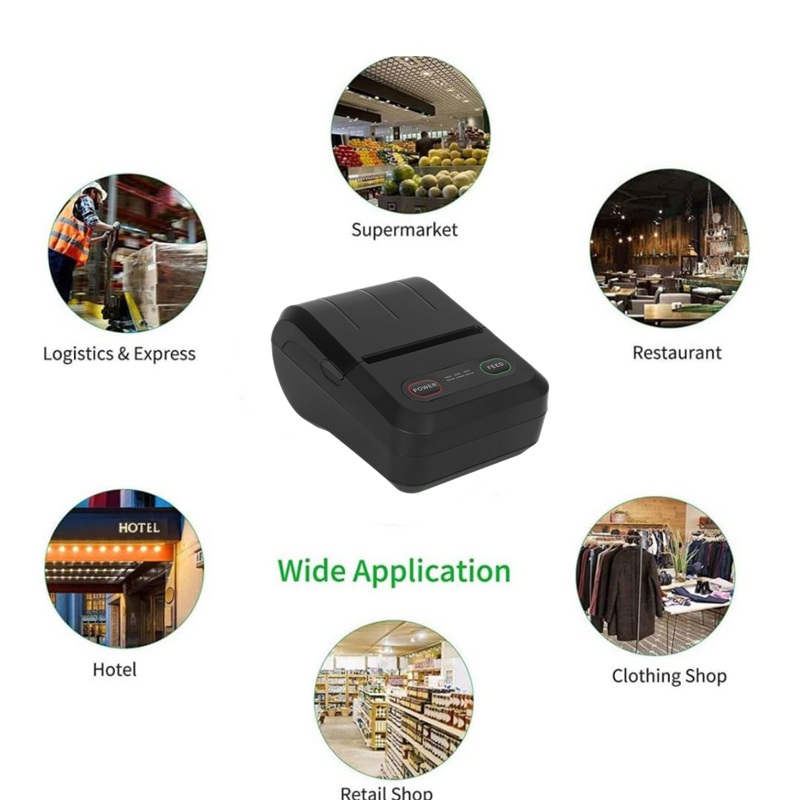 58mmサーマルプリンターの応用分野は何ですか?